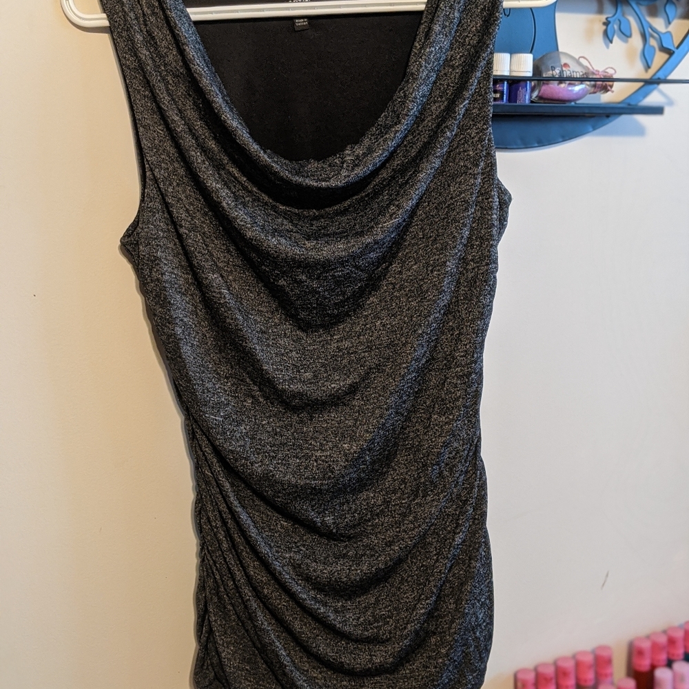 Dark Gray dress tank